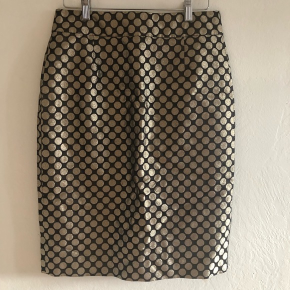 uno e soltano Dresses & Skirts - Uno E Soltanto Pencil Polkadot Skirt